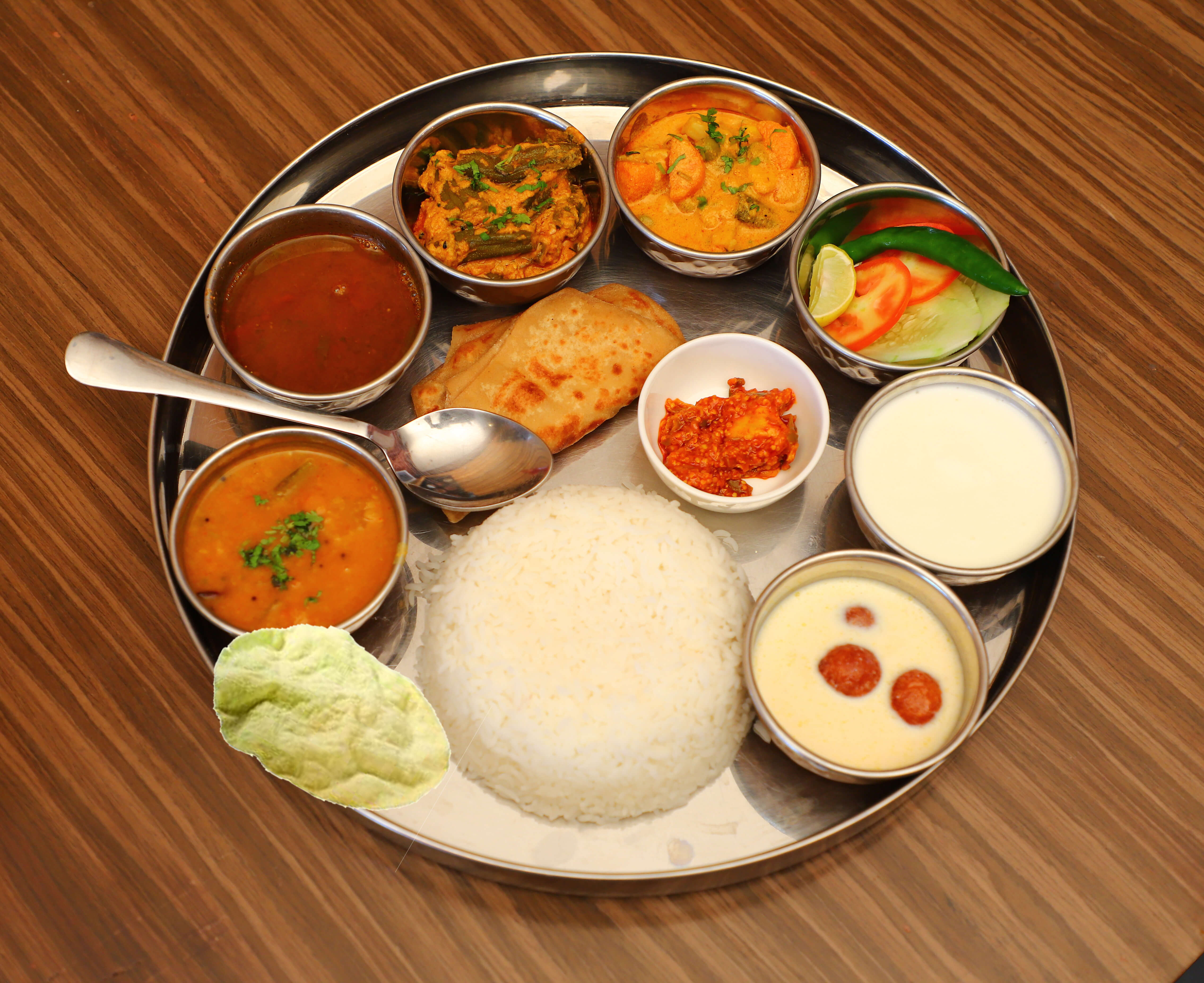 SOUTH INDIAN THALI loading